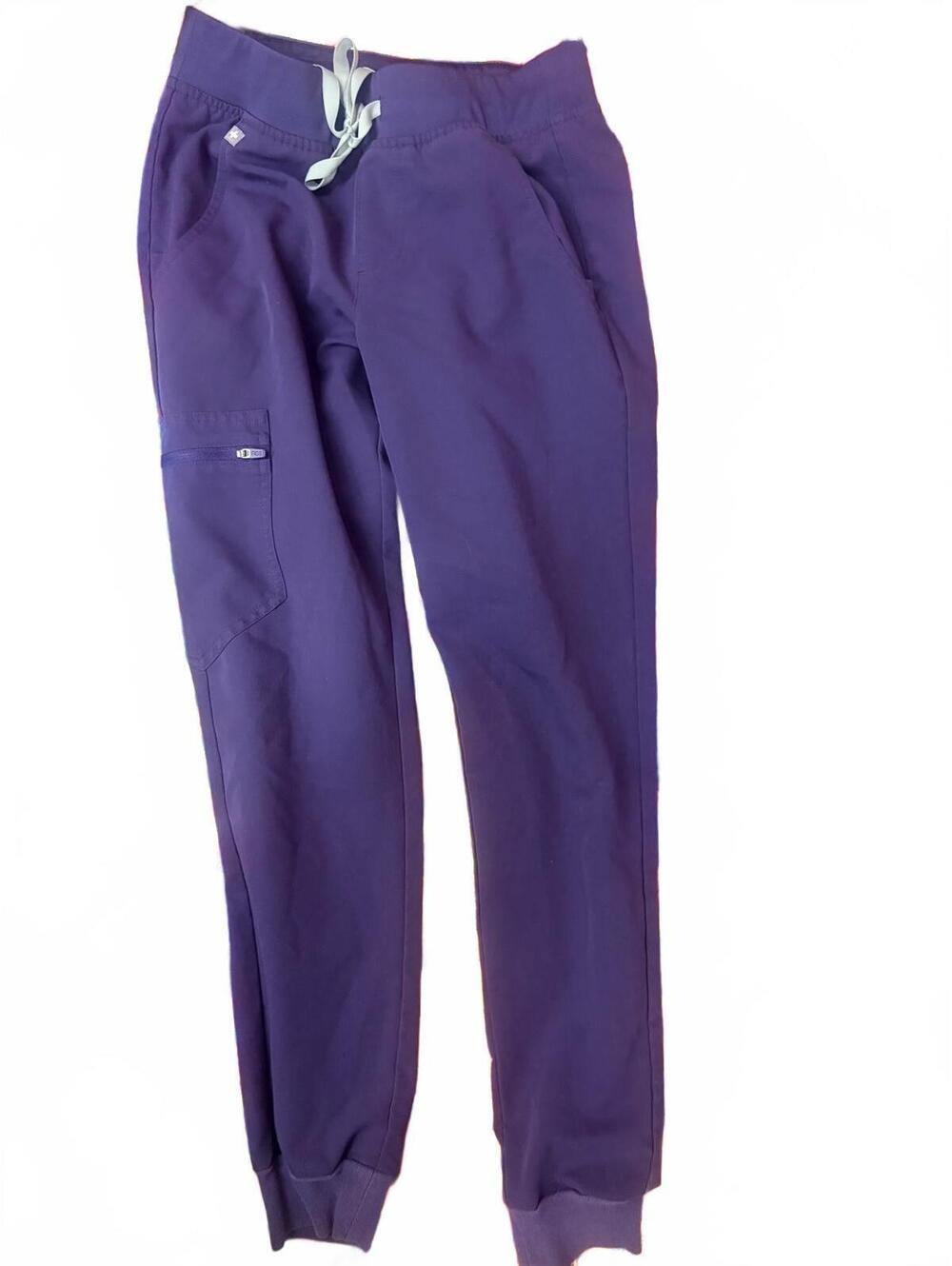 Figs purple Zamora joggers